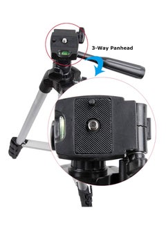 WEIFENG Multi-function Camera Tripod Silver/Black  - Image 3