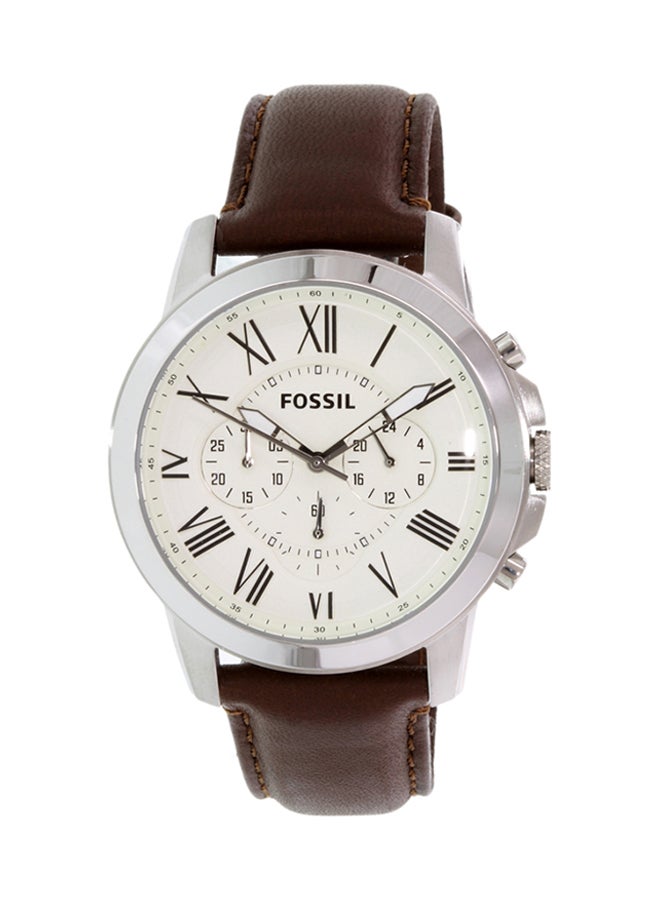 FOSSIL Men's Grant Water Resistant Chronograph Watch FS4735  - Image 1
