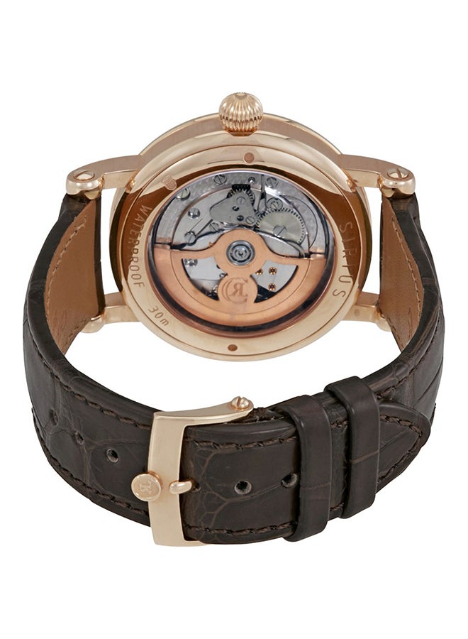 CHRONOSWISS - men Sirius Analog Watch CH-1921R-ENGL - Image 1