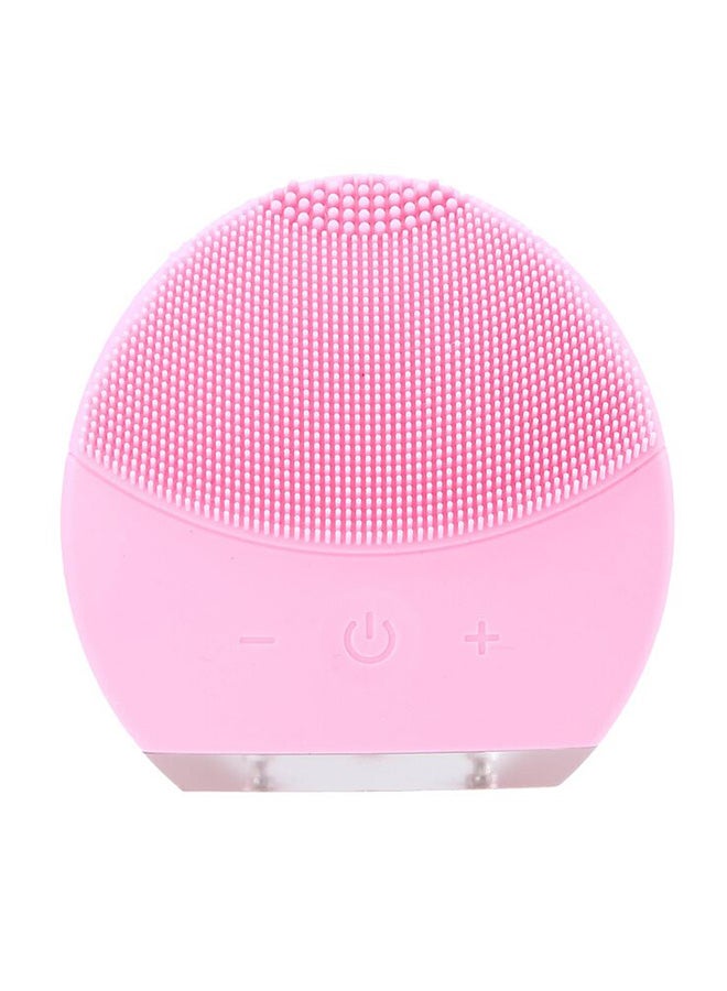 Generic Facial Cleansing And Exfoliating Device Pink 