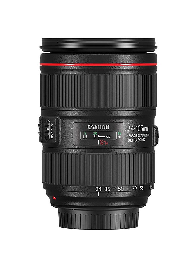 EF 24-105mm f/4L IS II USM Telephoto Camera Lens Black