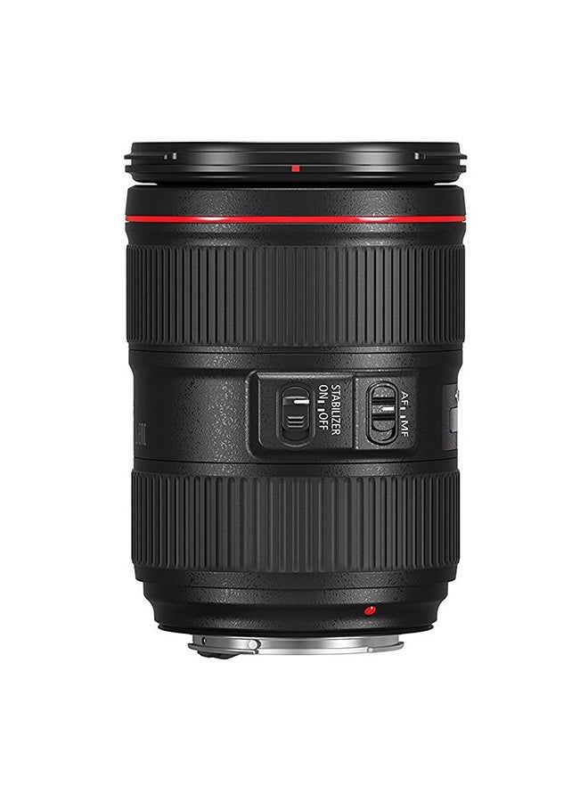 EF 24-105mm f/4L IS II USM Telephoto Camera Lens Black