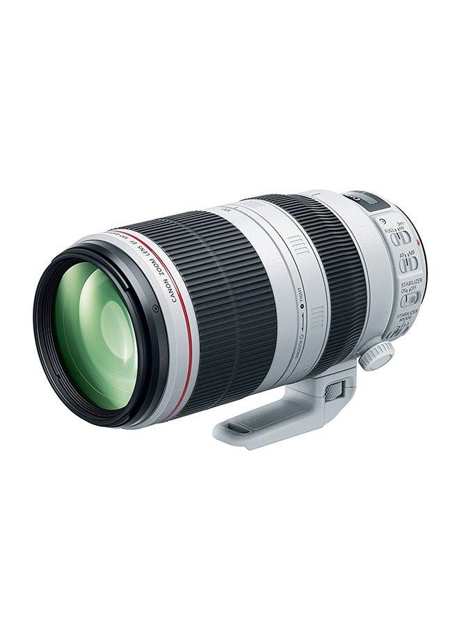 Canon - EF 100-400mm f/4.5-5.6L IS II USM Telephoto Lens For Canon White/Black - Image 1