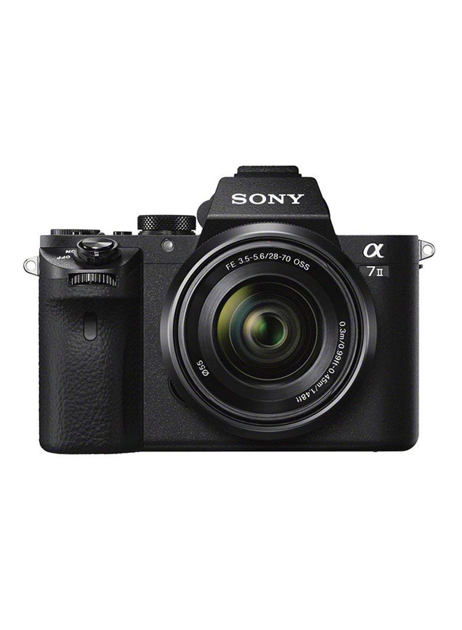 Sony - Alpha A7 II 24.3 MP Mirrorless Camera With 28-70mm Zoom Lens Kit - Image 1