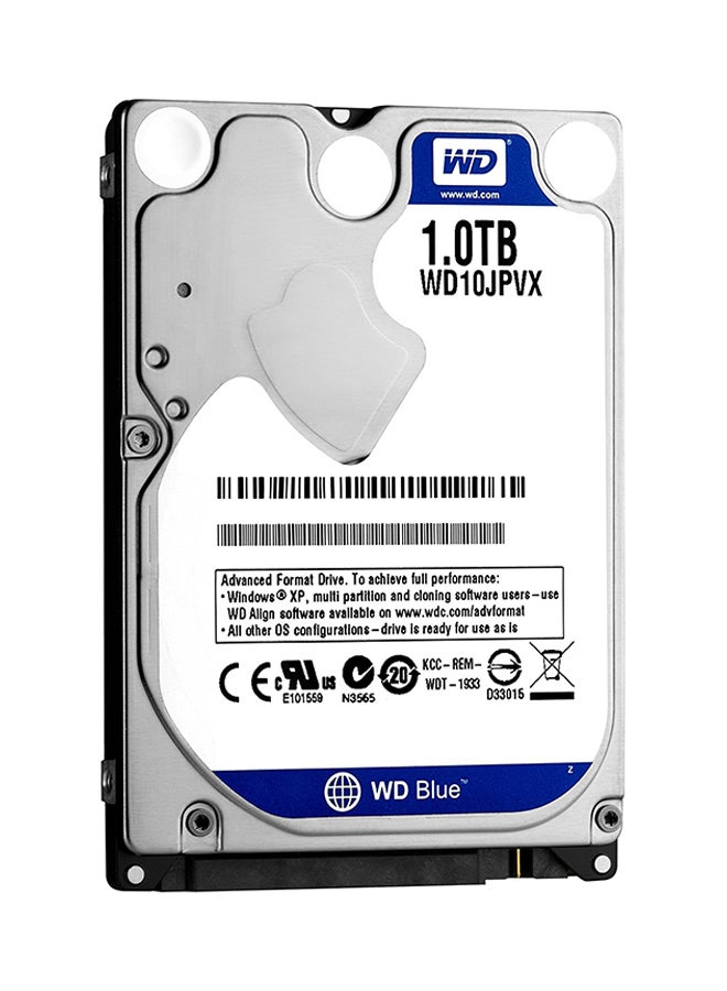 WD - Blue PC SATA Hard Disk Drive Silver/Blue/Black - Image 1