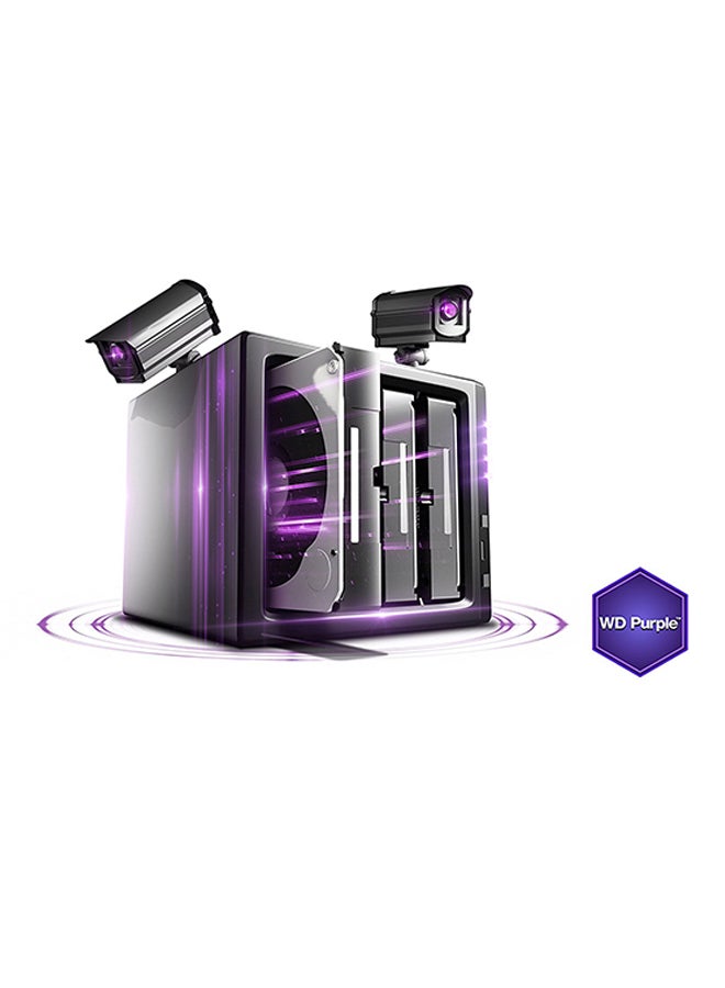 دبليو دي محرك أقراص صلبة سيرفيلينس داخلي من النوع SATA باللون الأرجواني فضي - Image 3