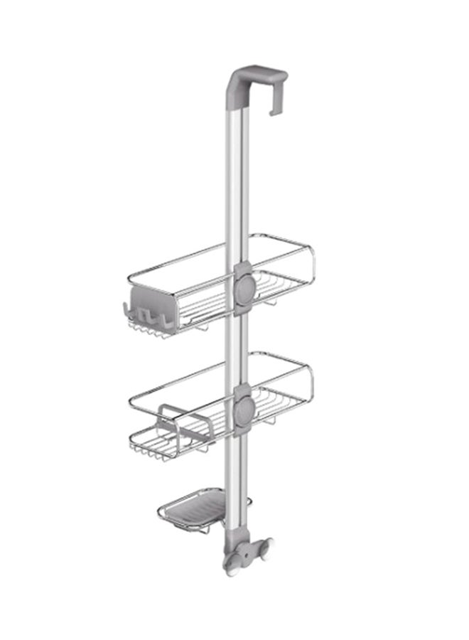 simplehuman Over Door Caddy Silver standard - Image 1