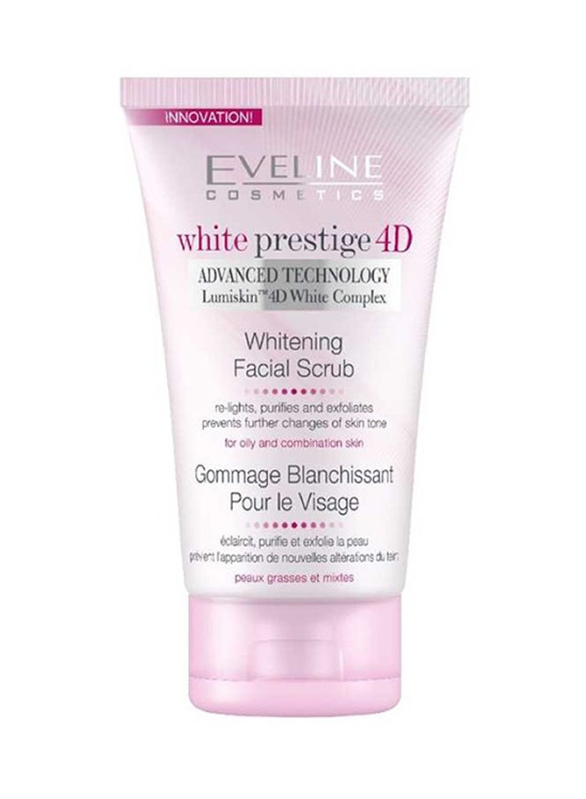 White Prestige 4D Whitening Facial Scrub 150ml - v1539694725/N18922678A_1