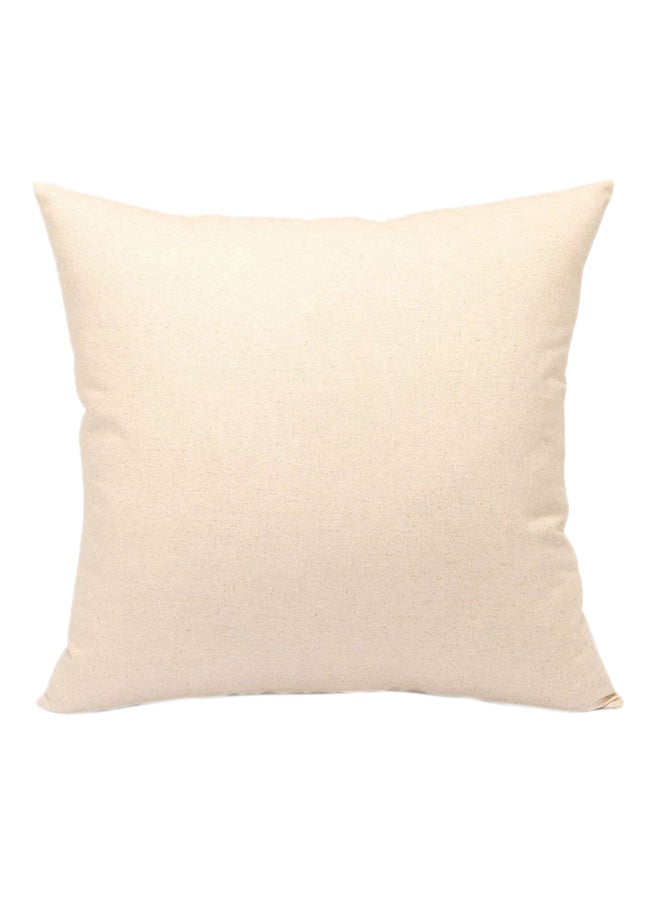 Halloween Decorative Pillow Cover Cotton Beige 18x18inch  - Image 2