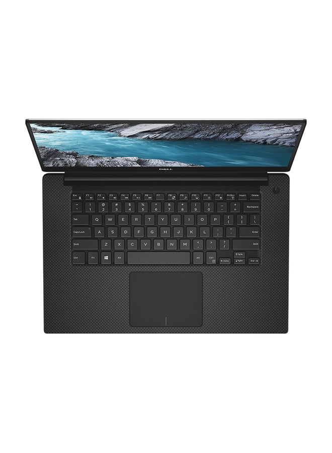 DELL - XPS 15 Laptop With 15.6-Inch UHD Display, Core i7 16GB RAM/512GB SSD/4GB NVIDIA GTX 1050 Ti Graphics/Windows 10 /International Version English Silver/Black - Image 1
