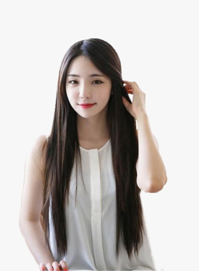 باروكة شعر طويلة بني 400جرام - Image 2