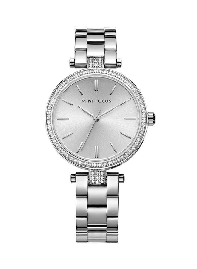 ميني فوكاس ساعة بعقارب وسوار جلدي طراز MF0039L06 women - Image 1