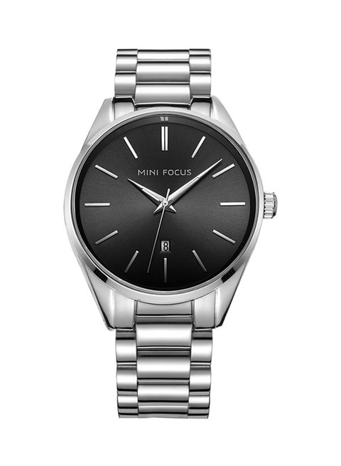 men Leather Analog Watch MF0050G03