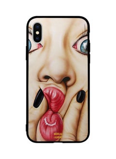 Protective Case Cover For Apple iPhone XS Max Whistling With Lips