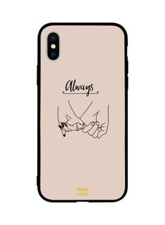 Protective Case Cover For Apple iPhone XS Always Holding Small Fingers