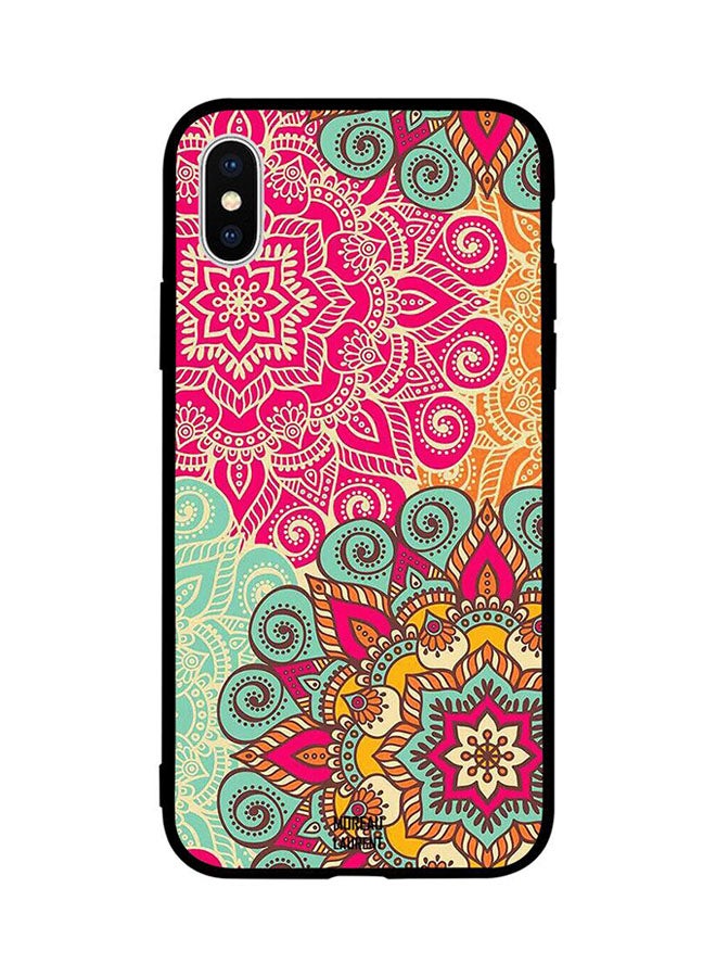 Moreau Laurent - Skin Case Cover -for Apple iPhone X Big Floral Pattern Big Floral Pattern - Image 1