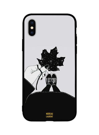 Skin Case Cover -for Apple iPhone X Girl Holding Leaf In Hand Girl Holding Leaf In Hand - v1539776926/N19037883A_1