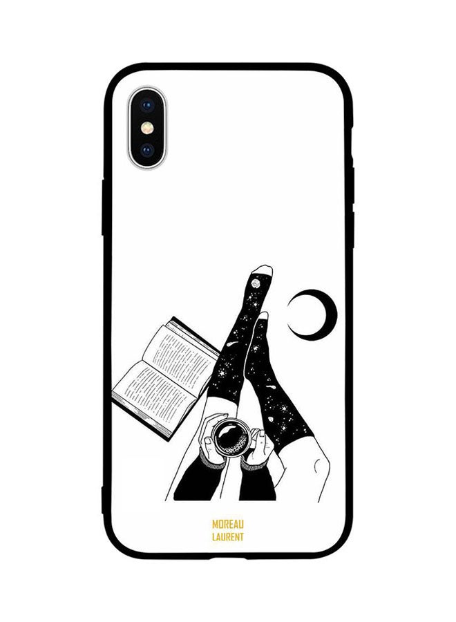 Skin Case Cover -for Apple iPhone X Holding Cup In Hands Holding Cup In Hands