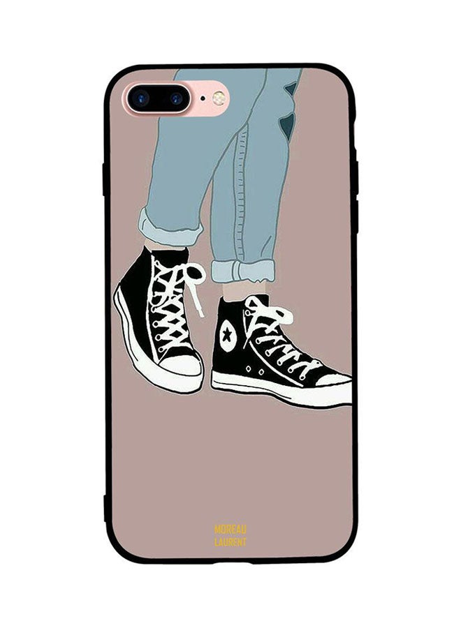 Moreau Laurent Skin Case Cover -for Apple iPhone 8 Plus Canvas Shoes Canvas Shoes