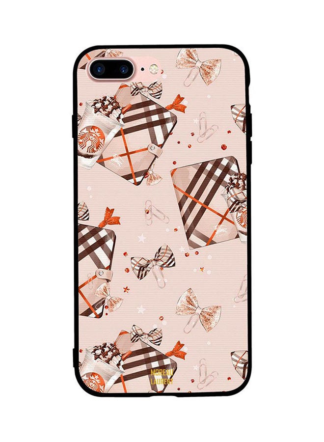 Moreau Laurent Skin Case Cover -for Apple iPhone 8 Plus Chocolate Pouch And Ice Cream Chocolate Pouch And Ice Cream 