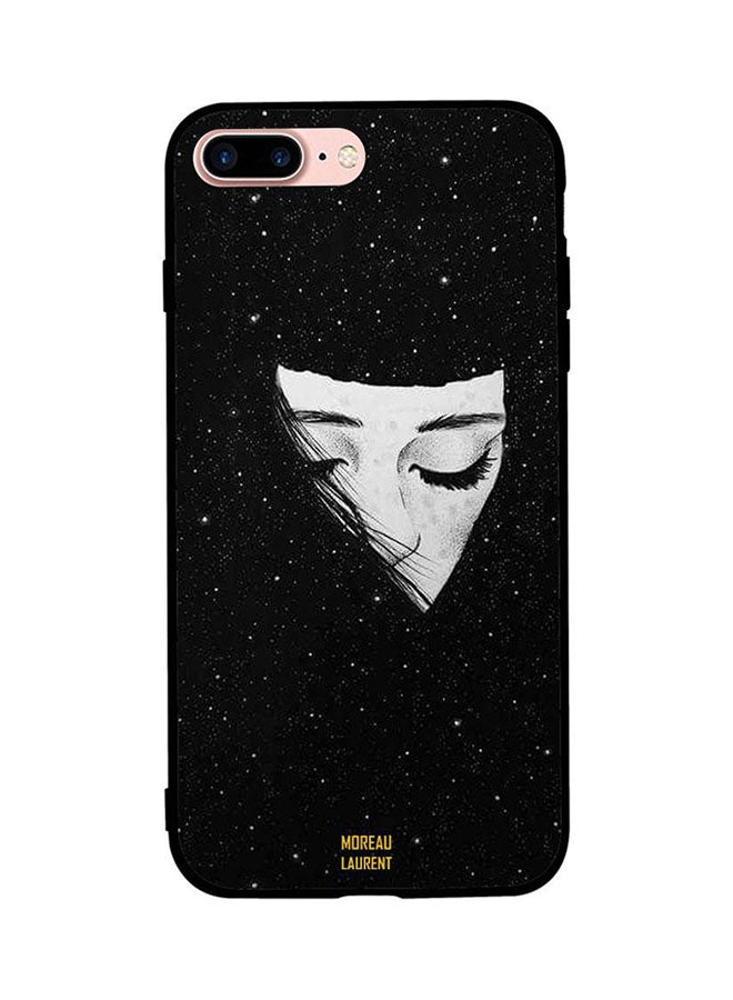 Moreau Laurent Skin Case Cover -for Apple iPhone 8 Plus Sad Girl In Stars Sad Girl In Stars
