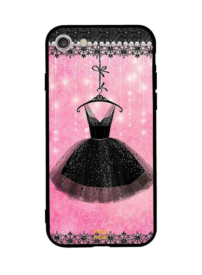Moreau Laurent Protective Case Cover For Apple iPhone 8 Black Hanging Dress