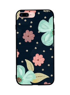 Protective Case Cover For Apple iPhone 7 Plus Green And Pink Flowers