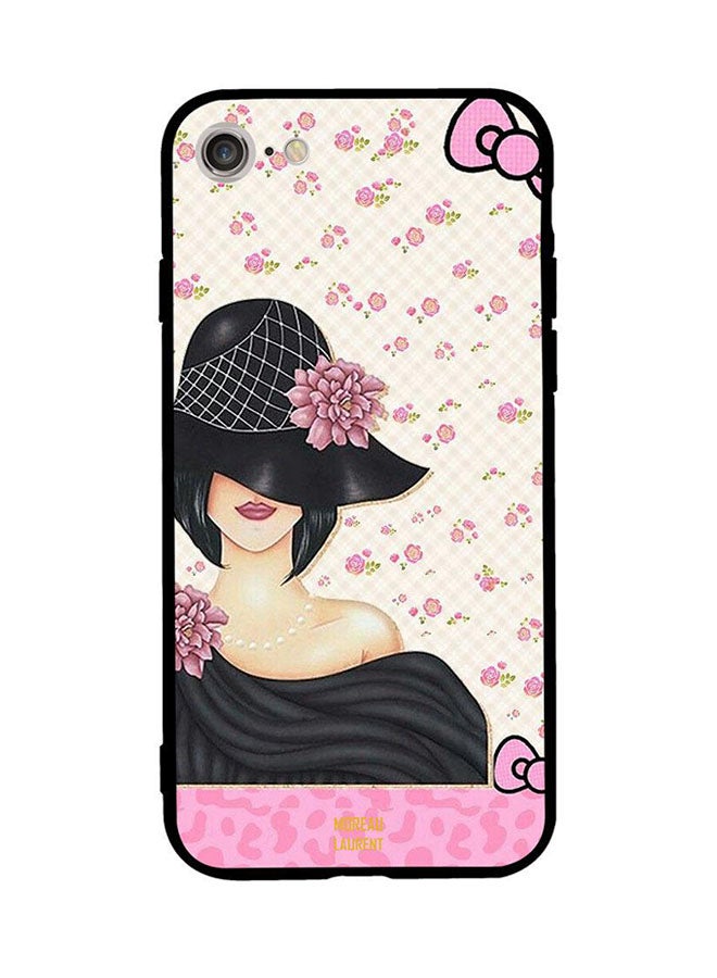 Moreau Laurent - Skin Case Cover -for Apple iPhone 7 Black Hat Girl Black Hat Girl - Image 1