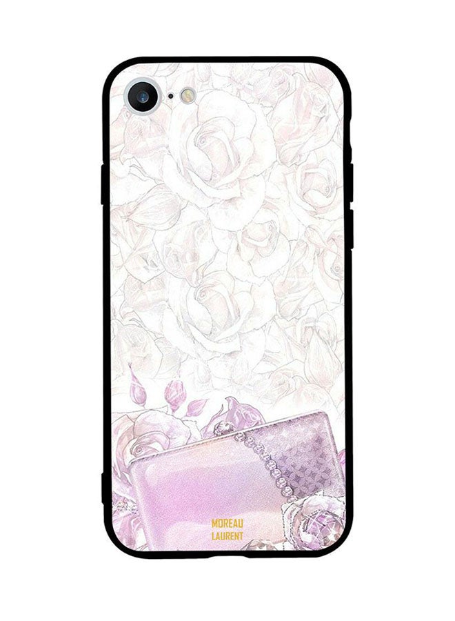 Moreau Laurent Skin Case Cover -for Apple iPhone 6S Pink Roses And Pouch Pink Roses And Pouch 
