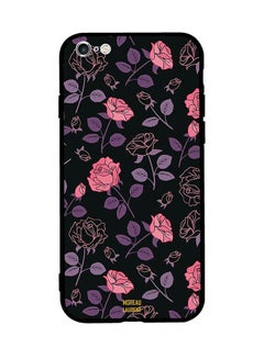 Protective Case Cover For Apple iPhone 6 Plus Pink And Purple Flowers