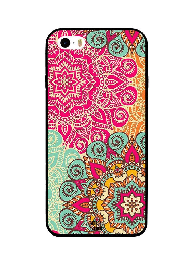 Moreau Laurent Protective Case Cover For Apple iPhone SE Big Floral Pattern 
