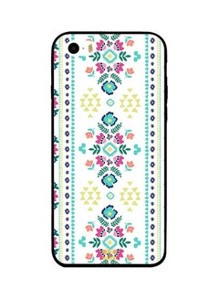 Protective Case Cover For Apple iPhone SE White Floral Pattern