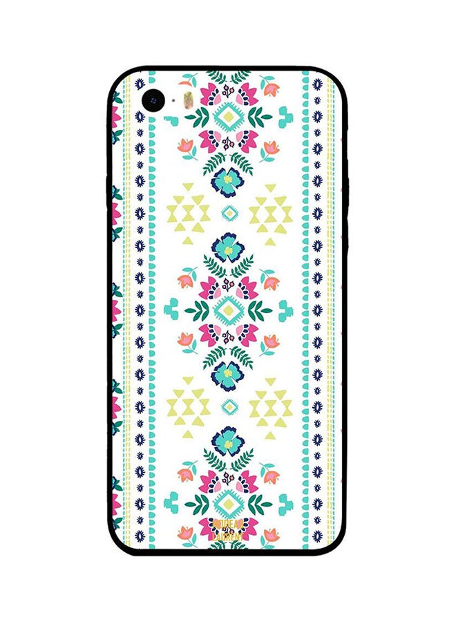 Moreau Laurent - Protective Case Cover For Apple iPhone SE White Floral Pattern - Image 1