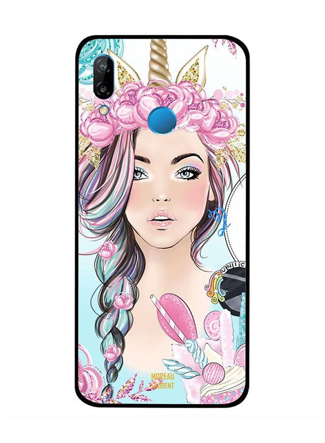 Moreau Laurent Protective Case Cover For Huawei Nova 3 Unicorn Girl