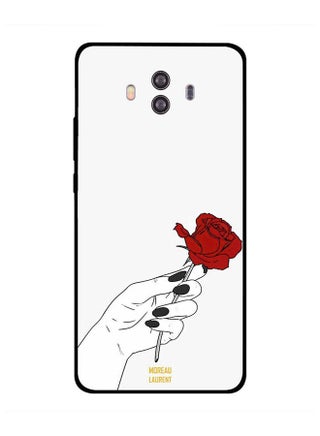 Skin Case Cover -for Huawei Mate 10 Holding Red Flower In Hand Holding Red Flower In Hand - v1539778497/N19046898A_1