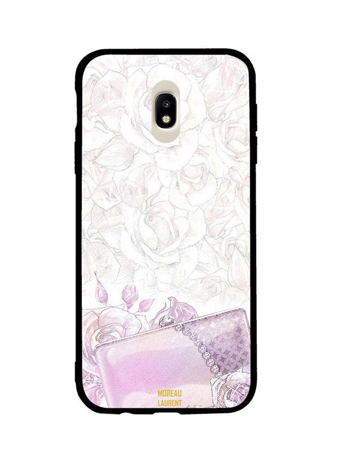 Moreau Laurent Protective Case Cover For Samsung Galaxy J7 Pro Pink Roses And Pouch 
