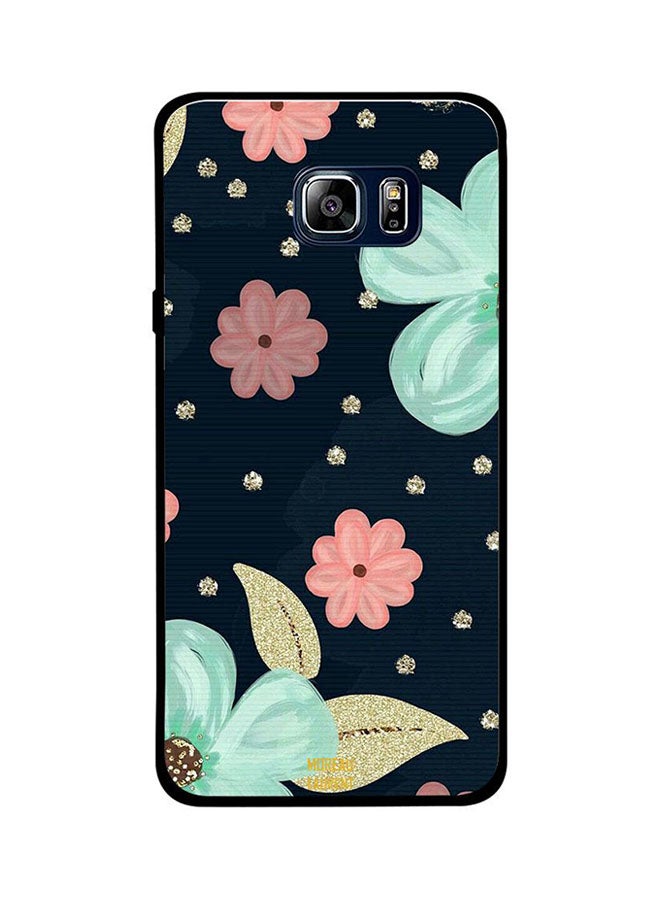 Moreau Laurent Protective Case Cover For Samsung Galaxy Note5 Green And Pink Flowers