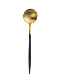 TD HOME 4-Piece Stainless Steel Cutlery Set Black / Gold  - Image 5