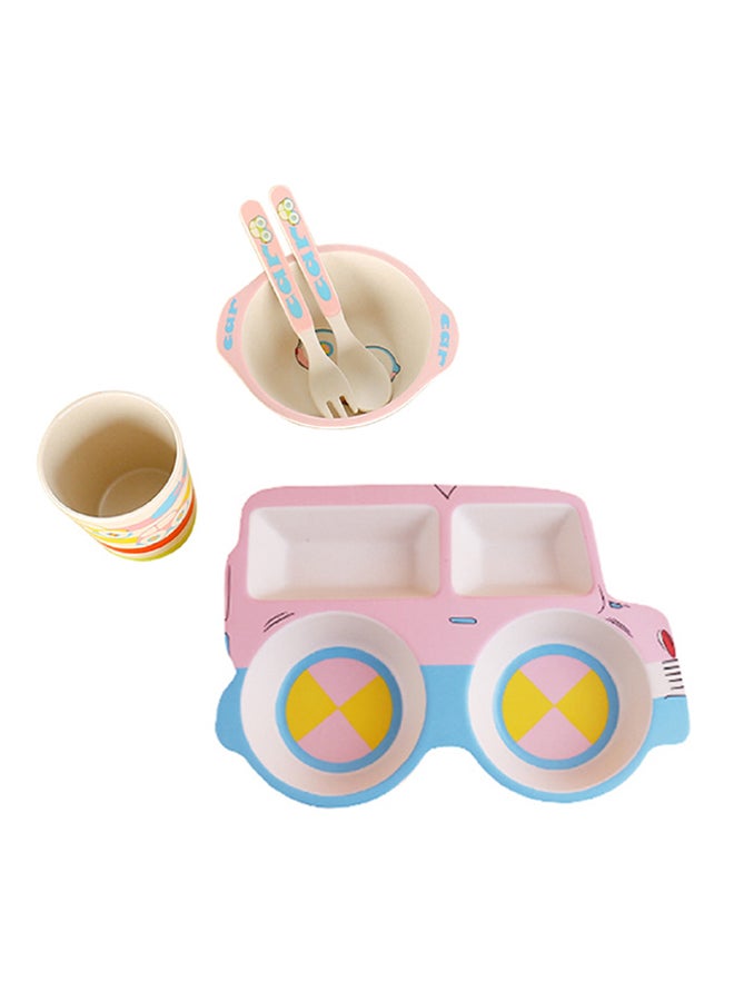 تي دي هوم طقم أدوات مائدة على شكل سيارة مكون من 5 قطع - Image 3