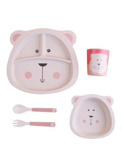 TD HOME 5-Piece Dinnerware Set Multicolor 23.5x9.8x21.8centimeter  - Image 1
