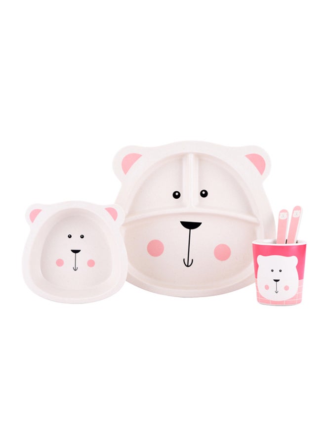 TD HOME 5-Piece Dinnerware Set Multicolor 23.5x9.8x21.8centimeter  - Image 2