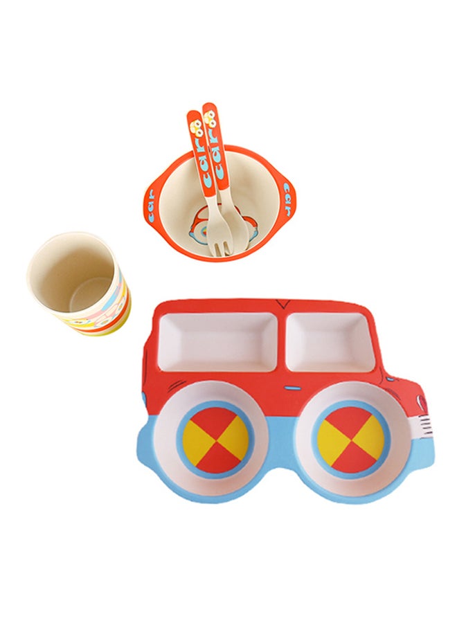 5-Piece Car Shaped Dinnerware Set - v1539783905/N18675417A_3