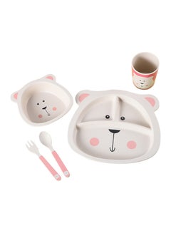 TD HOME 5-Piece Dinnerware Set Multicolor 23.5x9.8x21.8centimeter  - Image 3