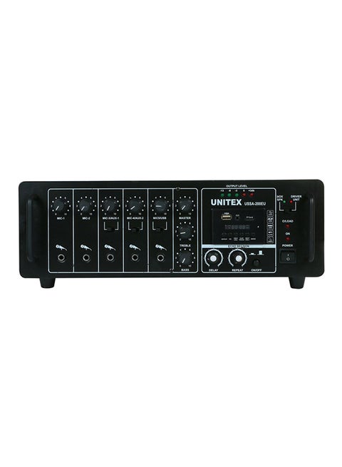 مضخم صوت Ussa-200Eu أسود