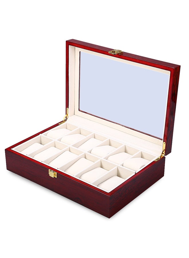 Generic - 12 Grid leather Watch Organizer - Image 1