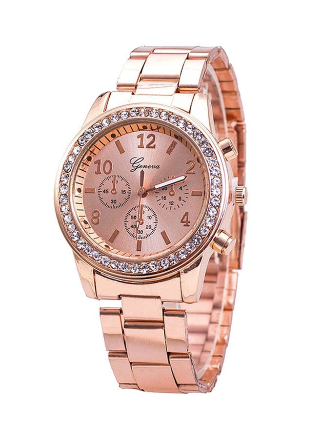 Geneva Women's Stainless Steel Analog Watch B9131449 - Image 1