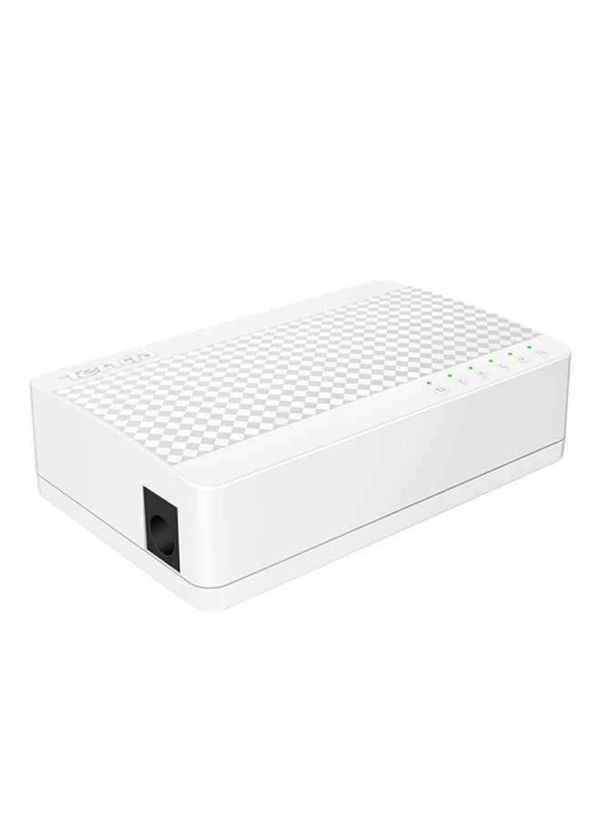 Tenda - S105 5-Port Ethernet Switch White - Image 1