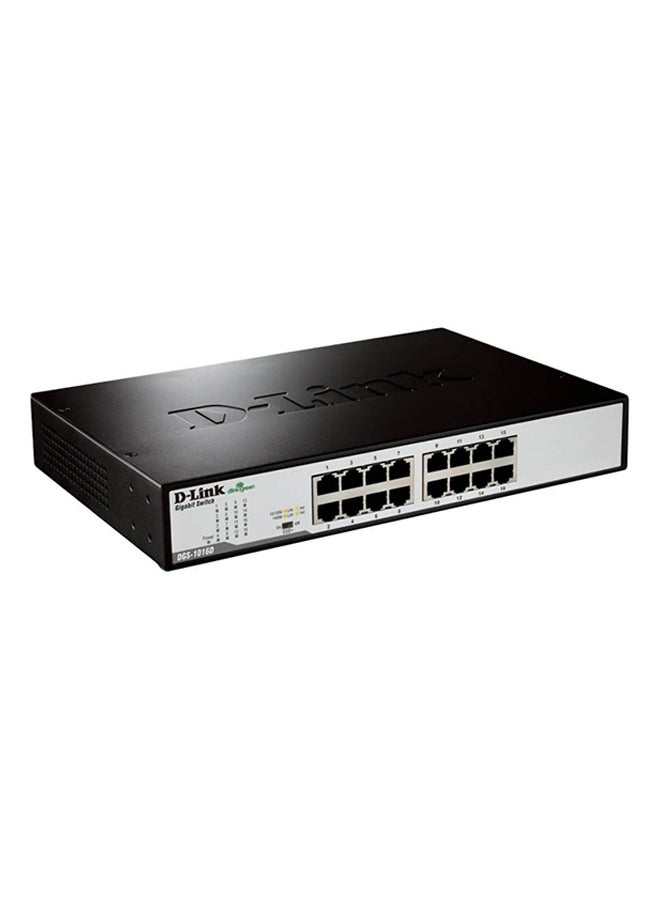 D-Link 16‑Port Gigabit Unmanaged Desktop Switch Black - Image 3