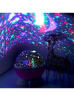 brelong Star Light Rotating Projector Lamp Pink  - Image 3