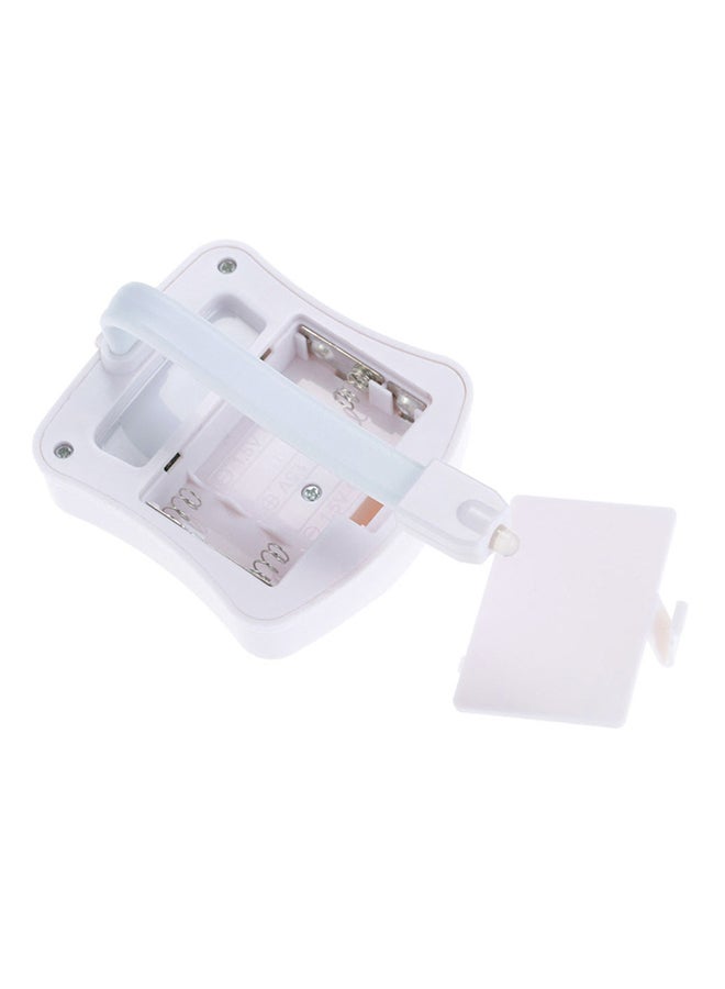 مصباح LED ملون للمرحاض أبيض 9.5x7x5سم  - Image 2